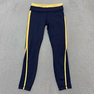 lululemon athletica Kids Leggings in Navy and Yellow